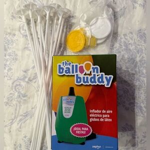 Zephyr Balloon Buddy Green Electric Air Inflator and Balloon Accessories